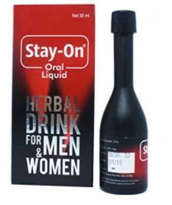 STAY ON ORAL LIQUID HERBAL DRIKN Устный жидкий травяной напиток для мужчин и женщин 30 мл