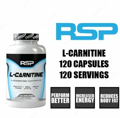 RSP Nutrition, Л-карнитин, 120 капсул 