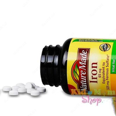 Nature Made Iron 65 mg - 365 в разделе витамины и минералы