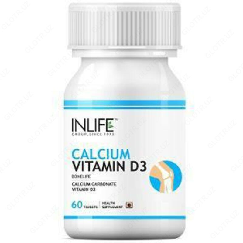 Inlife Кальций Витамин D3 таблетки