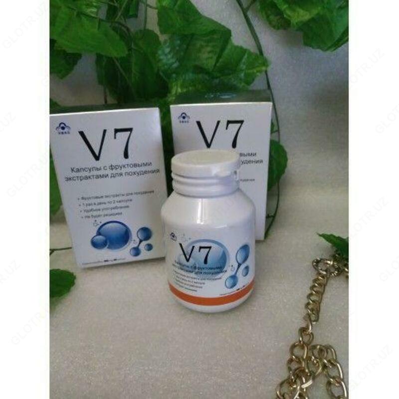 V7 parhez tabletkalari (Lida analogi) 60 kapsulasi 600mg