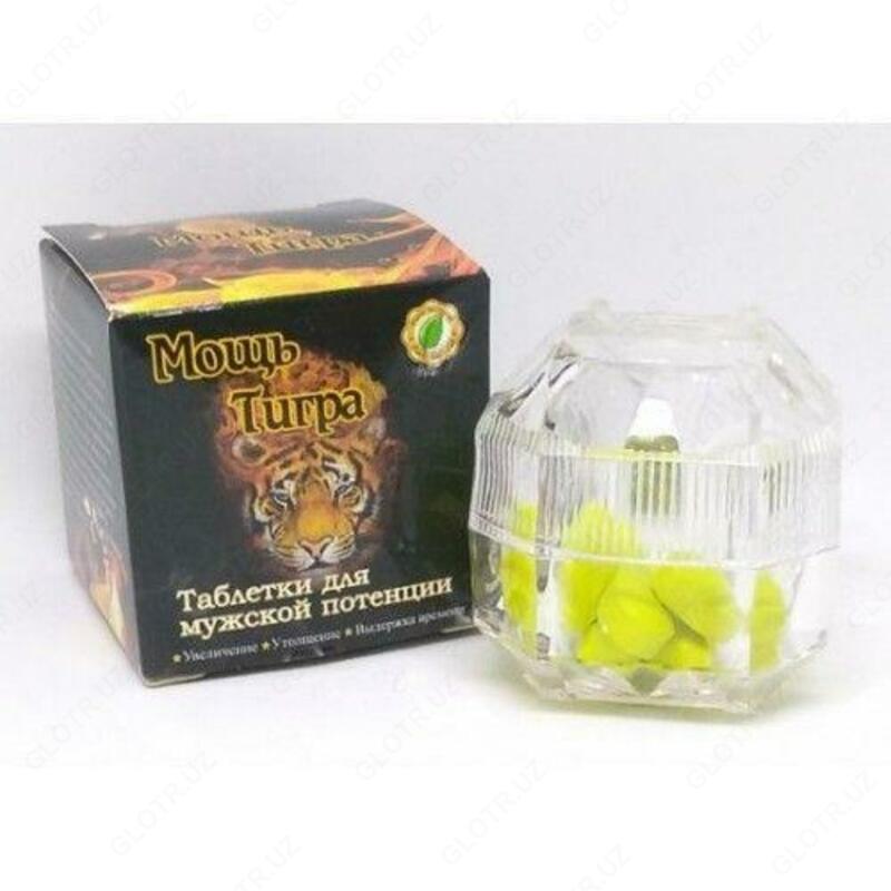 "Мощь Тигра" возбудитель для мужчин 10 шт
