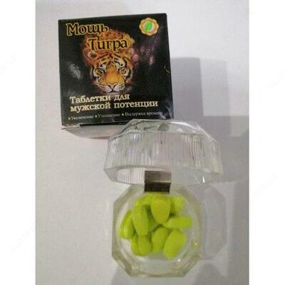 "Мощь Тигра" возбудитель для мужчин 10 шт