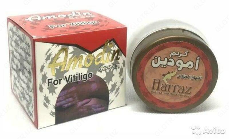 Vitiligo uchun Amodin kremi