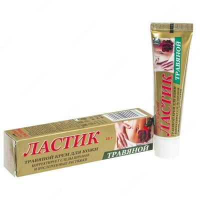 Травяной крем для кожи "Ластик"