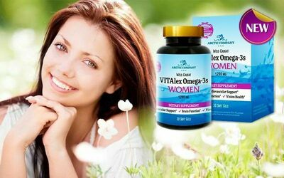 VitalEX Omega-3 (Виталекс Омега) - витамины для женщин