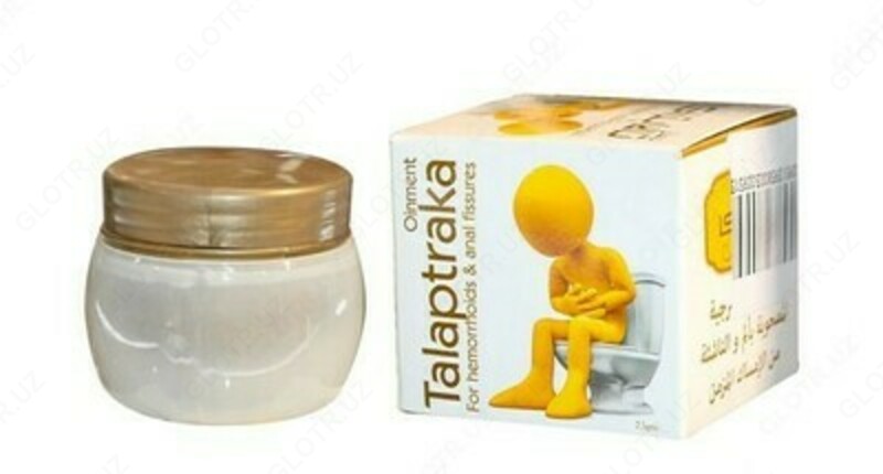 Gemorroy uchun Talaptraka malhami, 60 ml