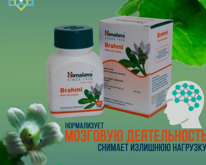 Брами Гималайа в таблетках Brahmi Himalaya