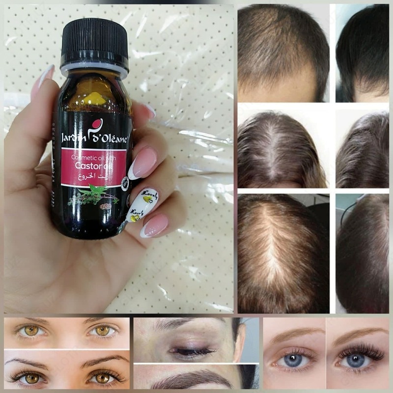 Soch uchun kastor yog'i