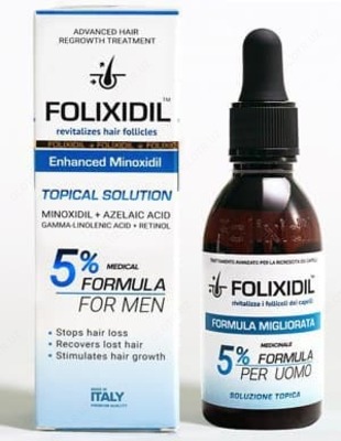 Folixidil 5% для роста бороды