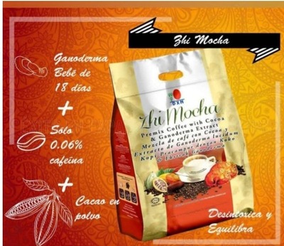 Растворимый кофе DXN Zhi Mocha