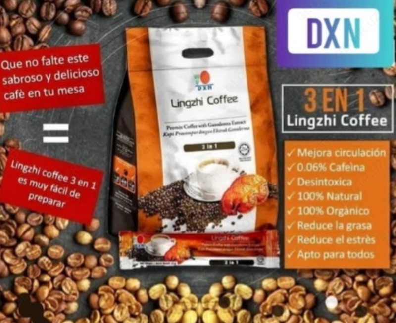 Растворимый кофе DXN Lingzhi