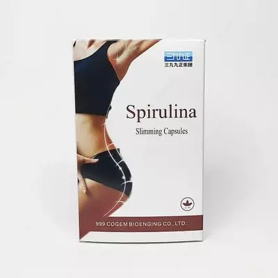 Гель Капсулы для поxудения Spirulina Спирулина 36 капсул