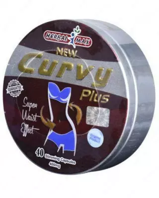 Zerikarli kapsulalar Curvy Plus