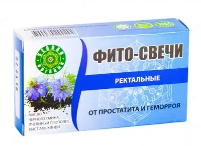 Prostatit va hemoroid uchun fitoplastikalar