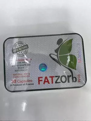 Fatzorb Plus vazn yo'qotish uchun mustahkamlangan 30 dona Frantsiya
