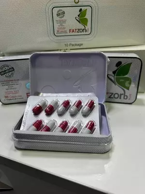 Fatzorb Plus vazn yo'qotish uchun mustahkamlangan 30 dona Frantsiya