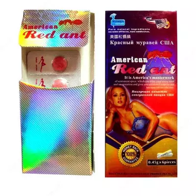 American Red Ant (Красный муравей США) – возбуждающие таблетки для женщин