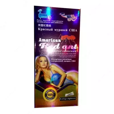 American Red Ant (Красный муравей США) – возбуждающие таблетки для женщин