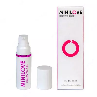 Minilove orgasmic gel - возбуждающий гель-смазка для женщин 10 мл