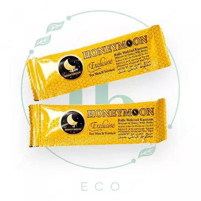 Турецкая паста Мёд со смесью трав HONEY MOON Exclusive для мужчин и женщин, 10 шт х 10 гр