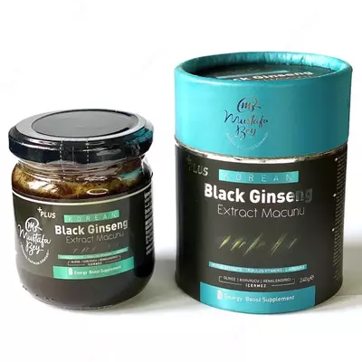 MUSTAFA BEY Бустер для поднятия уровня тестостерона Black Ginseng EXTRACT MACUNU