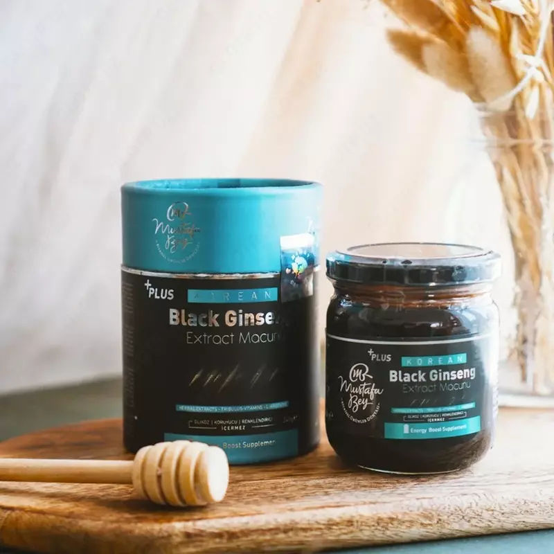 MUSTAFA BEY Бустер для поднятия уровня тестостерона Black Ginseng EXTRACT MACUNU