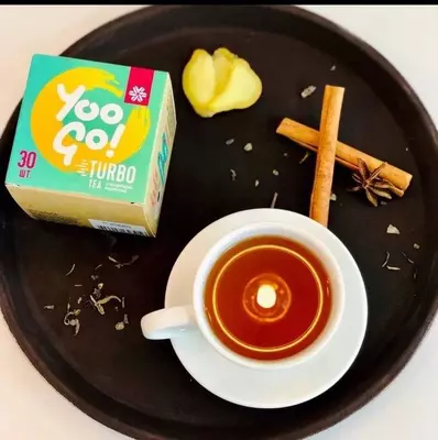 Турбо-чай очищающий. Yoo Go! Сибирское Здоровье. 30 фильтр-пакетов