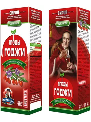 Шустерс Фудс / Ягоды годжи Сироп Натюрлих-Фреш Dr.Shuster Balsam 250 мл