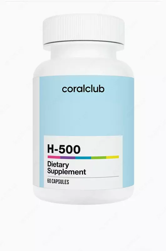 Оздоровительный препарат H-500, 60 капсул
