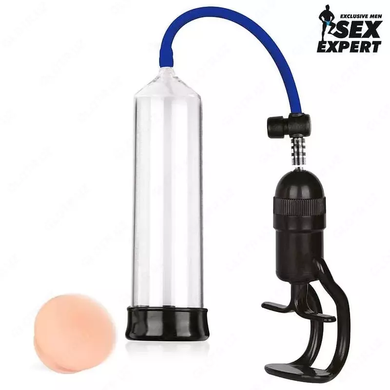 Вакуумная помпа Sex Expert, SEM-55163, прозрачный, длина 20 см, диаметр 5,5 см
