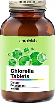 Хлорелла 180 таб (Chlorella Tablets) от Coral Club