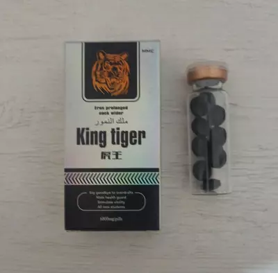 Король Тигр King Tiger Таблетки для повышения потенции 10 таблеток