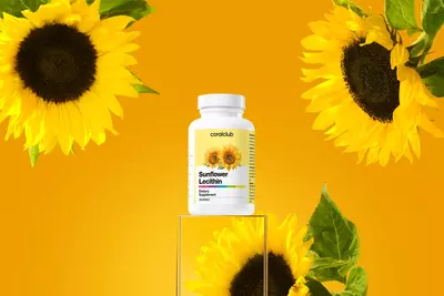 Лецитин подсолнечный (120 растительных капсул) от Coral club