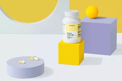 Shark liver oil (Жир печени акулы) капсулы 60 шт от Coral club