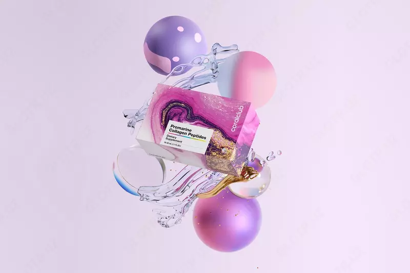 Промарин Пептиды Коллагена курс на 1 месяц (3 упаковки по 10 флаконов) oт Coral Club