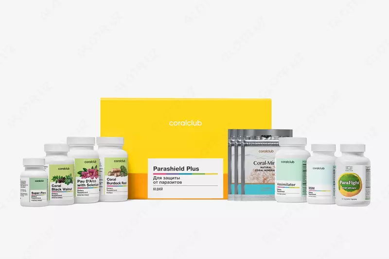Coral Club-dan Parashield Plus to'plami