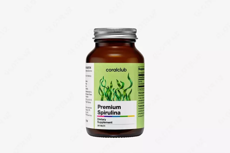 Premium Spirulina (Премиум Спирулина 200 таблеток) от Coral Club