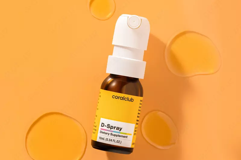 D-Spray 400 (Солнечный витамин D3 спрей 400 (10 мл, 170 доз)  от Coral Club