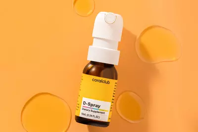 D-Spray 400 (Солнечный витамин D3 спрей 400 (10 мл, 170 доз)  от Coral Club