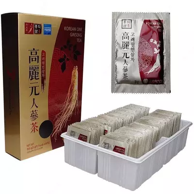 Чай Korean One Ginseng Tea 100 paket
