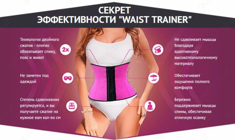  Корсет для похудения Waist Trainer - 