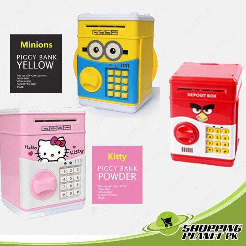 Копилка детская (с героями из мультфильмов)