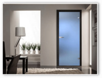 Стеклянные двери