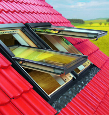 Мансардные окна Механизм с автоматикой Premium