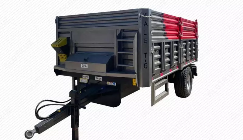 Одноосный прицеп "KALE" T-6