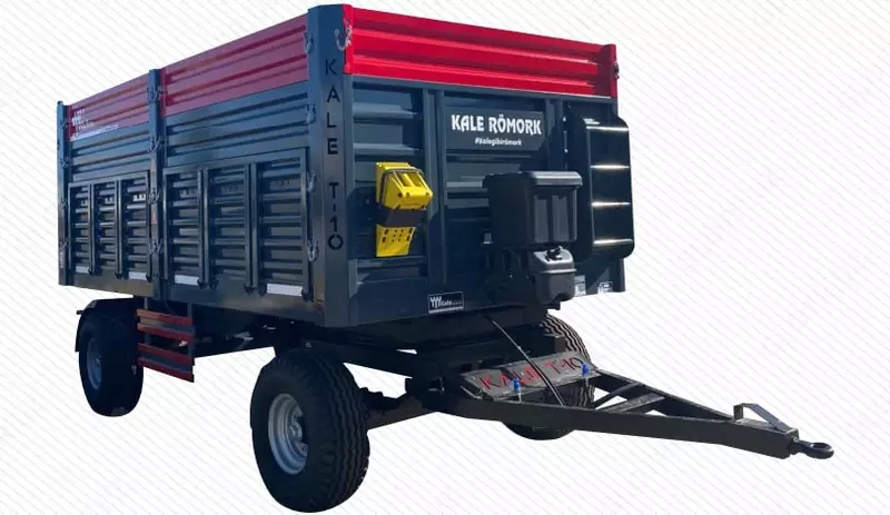 Двуосный прицеп "KALE" Т10