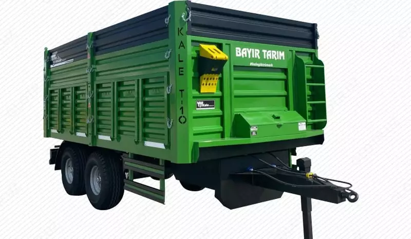 Двуосный прицеп "KALE" Т10