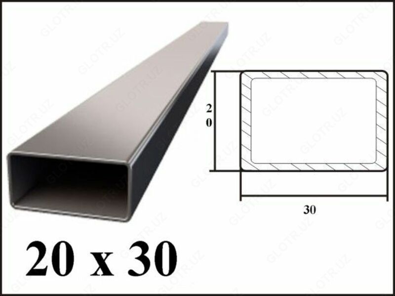 Профильные трубы 30*20 толщина 1