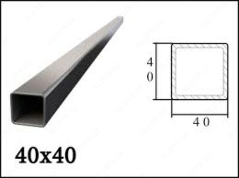Профильные трубы 40*40*1